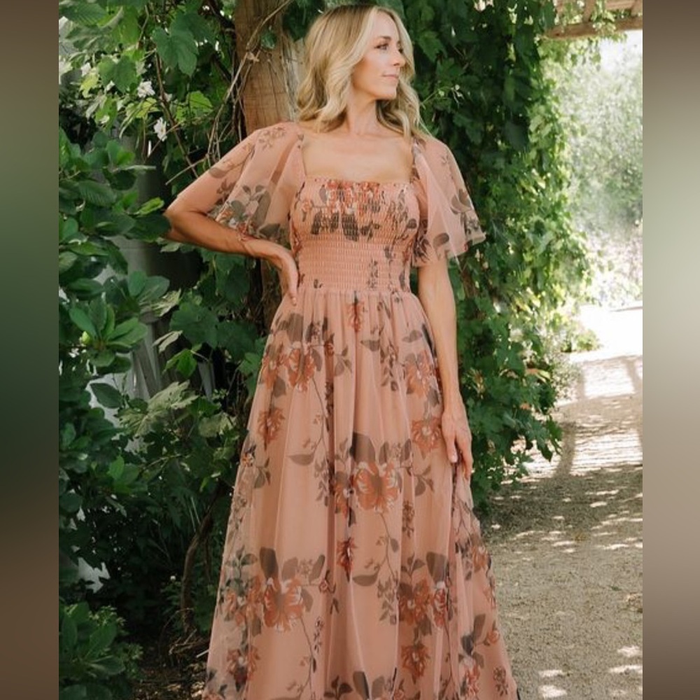 Baltic Born Cassandra Tulle Maxi Dress NWT